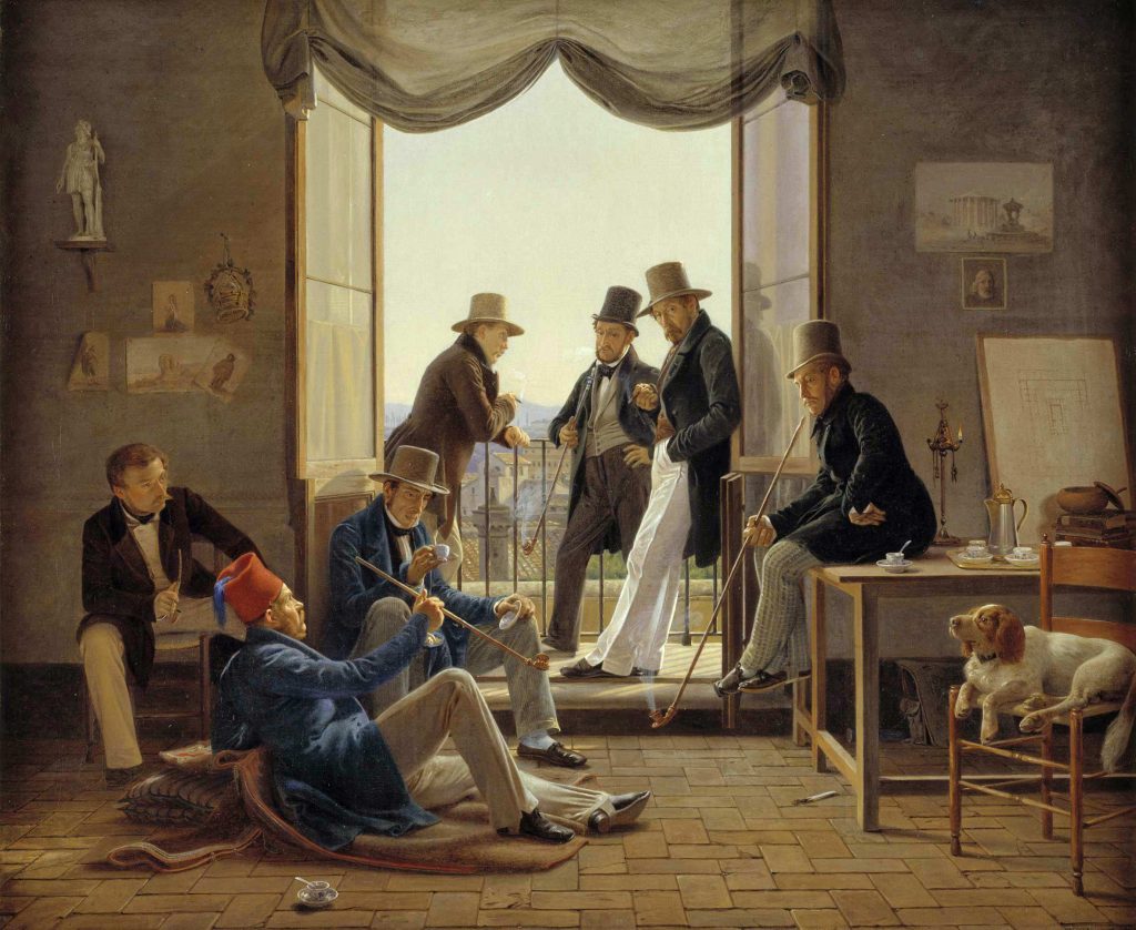 By Constantin Hansen - Edit of Constantin_Hansen_1837_-_Et_selskab_af_danske_kunstnere_i_Rom.jpg, Public Domain, https://commons.wikimedia.org/w/index.php?curid=1760779